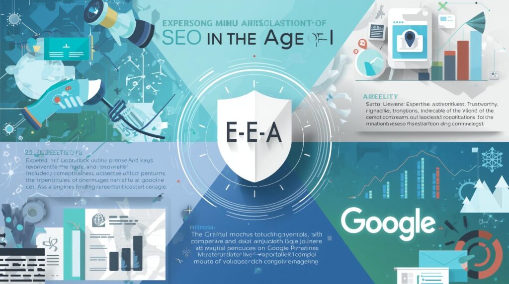 سئو در عصر هوش مصنوعی: ۵ استراتژی اثبات‌شده برای حفظ E-E-A-T، غلبه بر رقبای AI و جلوگیری از جریمه گوگل آیا هوش مصنوعی (AI) واقعاً می‌تواند شما را به رتبه اول برساند یا صرفاً یک ماشین تولید محتوای بی‌روح است که گوگل آن را جریمه می‌کند؟ این سوالی است که ذهن هر متخصص سئو و بازاریاب محتوا را در سال‌های اخیر به خود مشغول کرده است. با ظهور ابزارهایی مانند ChatGPT، Gemini و سایر مدل‌های زبان بزرگ (LLMs)، تولید محتوا به یک باره سرعتی خیره‌کننده گرفت. ناگهان، تولید ۱۰۰۰۰ کلمه محتوا در روز به یک هدف قابل دسترس تبدیل شد. اما در میان این سیل محتوای تولید شده توسط ماشین، گوگل نیز تمرکز خود را بر یک فاکتور حیاتی چند برابر کرد: E-E-A-T (تجربه، تخصص، اعتبار و اعتماد).
