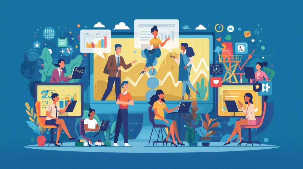 بهترین دوره‌های آموزش دیجیتال مارکتینگ: راهنمای جامع انتخاب، استراتژی و تسلط بر بازار دیجیتال (از صفر تا متخصص) آیا به دنبال یک نقشه راه برای تسلط بر استراتژی‌های بازاریابی دیجیتال هستید؟ انتخاب بهترین دوره‌های آموزش دیجیتال مارکتینگ آنلاین یا حضوری، اولین گام برای ورود به این حوزه پردرآمد است. این مقاله، جامع‌ترین منبعی است که آموزش دیجیتال مارکتینگ از صفر تا صد را با پیشرفته‌ترین تکنیک‌های سئو پیشرفته و تحلیل داده‌های بازاریابی ترکیب می‌کند تا شما را به یک متخصص تبدیل کند. ما در این راهنما، آموزشگاه‌های معتبر دیجیتال مارکتینگ در ایران را با معیارهای جهانی مقایسه کرده و روش‌های کاربردی برای اجرای اصول تبلیغات آنلاین را بررسی می‌کنیم.